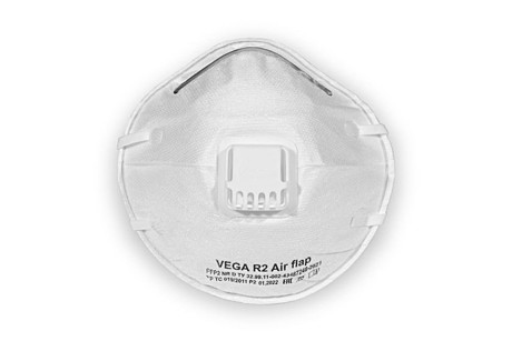 Респиратор VEGA R2 Air flap (FFP2) с клапаном (10 шт), упак