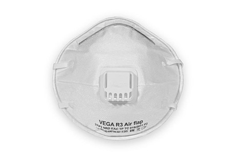 Респиратор VEGA R3 Air flap (FFP3) с клапаном (10 шт), упак
